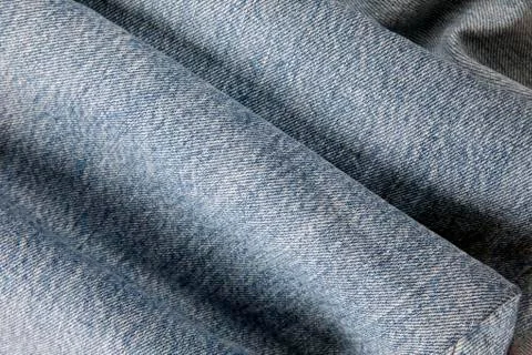 Texture of blue jeans Stock Photos