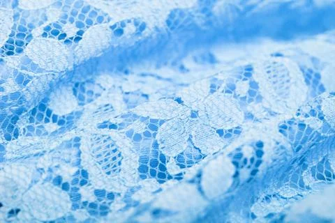 Texture of blue lace Stock Photos