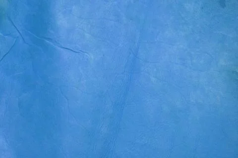 Texture of blue leather for background 스톡 사진