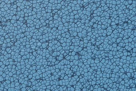 Texture blue leather cracked. Abstract natural skin pattern surface animal .. Stock Photos