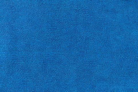 Texture blue microfiber textile Foto stock
