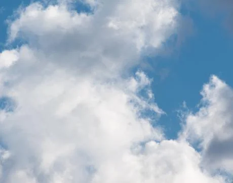 Texture of blue sky with clouds. Photos