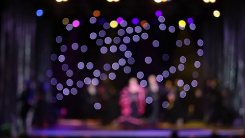 Texture blur and defocus, Stage color li... | Stock Video | Pond5