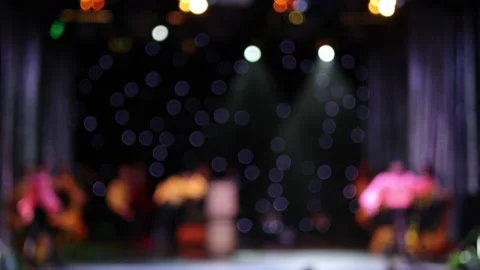 Texture blur and defocus, Stage color li... | Stock Video | Pond5