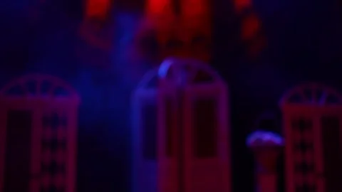 Texture blur and defocus. Stage light at a concert show. Stock Footage 250446999