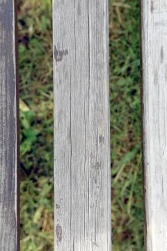 Texture of boards from the bench Stock Photos