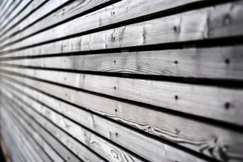 Texture of boards in gray with visible jars Stock Photos