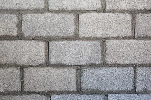 Texture brick and block masonry walls with plaster Stock Photos