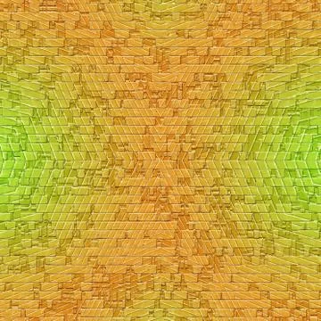 Texture with brick formations with metallic appearance of gold c Stock Illustration