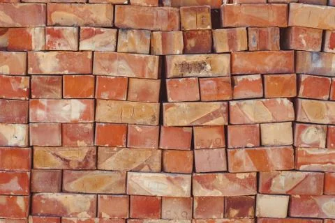 The texture of the brick Stock Photos