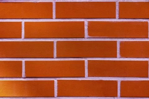 The texture is a  brick wall. light beautiful bricklaying. brickwork. backg.. Stock Photos
