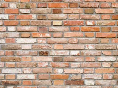 Texture of the brick wall Stock Photos