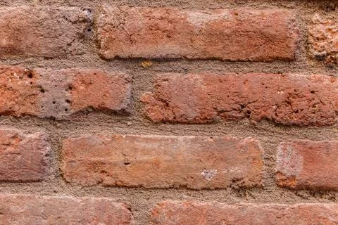 Texture of a brick wall Stock Photos