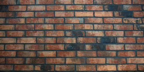 The texture of a brick wall. Stock Photos