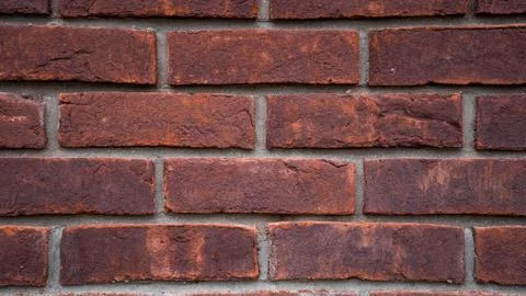 Texture, brick wall with window Stock Photos