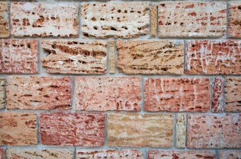 The texture of the brickwork Stock Photos