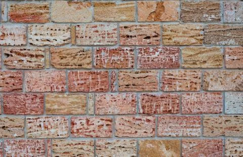The texture of the brickwork Stock Photos