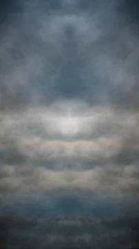 Texture of bright blue dramatic cloudy sky. Stock Photos