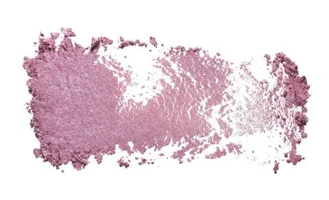 Texture of broken pink blush or gently pink eye shadow Stock Photos