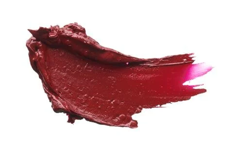 Texture of broken red lipstick Stock Photos