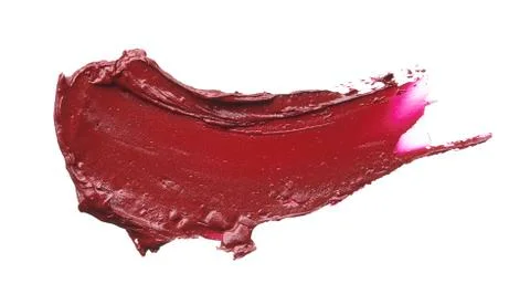 Texture of broken red lipstick Stock Photos