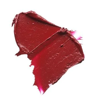 Texture of broken red lipstick Stock Photos