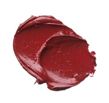 Texture of broken red lipstick Stock Photos