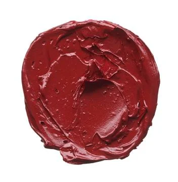 Texture of broken red lipstick Stock Photos