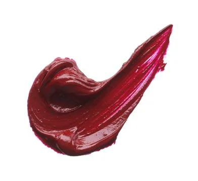 Texture of broken red lipstick Stock Photos
