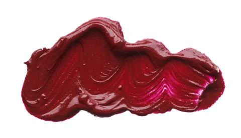 Texture of broken red lipstick Stock Photos