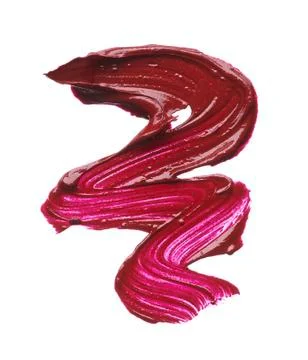 Texture of broken red lipstick Stock Photos