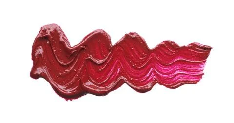 Texture of broken red lipstick Stock Photos