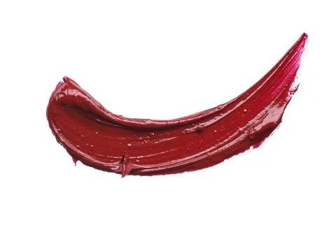 Texture of broken red lipstick Stock Photos