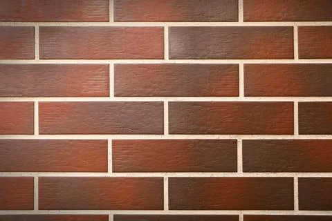Texture of brown brick wall as background Stock Photos