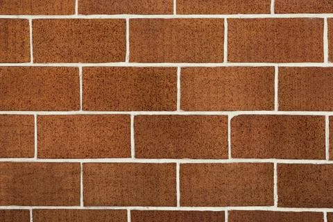 Texture of brown brick wall as background 스톡 사진