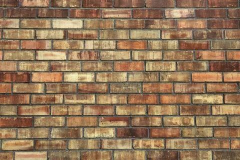 Texture of brown brick wall as background 写真素材