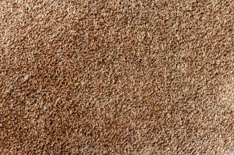 Texture of a brown carpet Foto stock