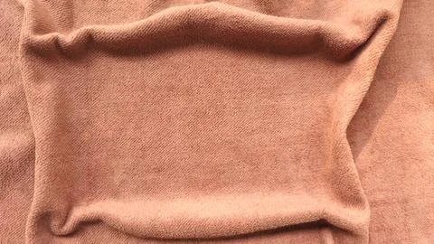 Texture of brown fabric. abstract background Stock Photos