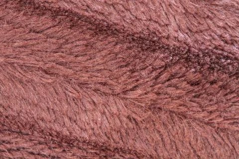 Texture of brown fleece (background) Foto stock