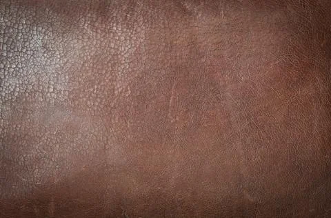 Texture of brown leather Stock Photos