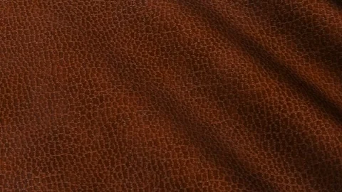 Texture of Brown Leather, Waves, Background, Exclusive, Unique Design Stock Footage 302182977