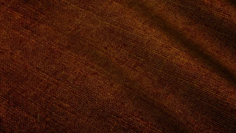 Texture of Brown Linen, Waves, Background, Unique Design, Exclusive Stock Footage 302182098