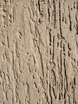 The texture of brown plaster. Stock Photos