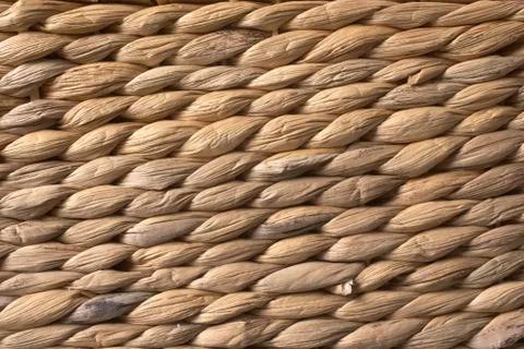 Texture of brown rattan. Stock-Fotos