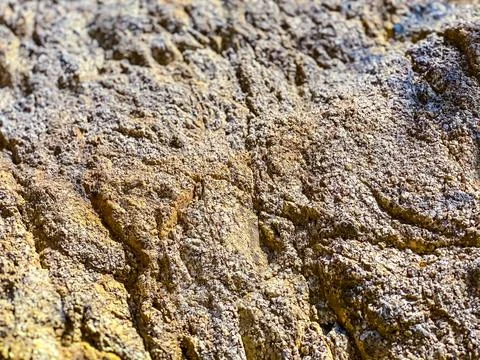 Texture of a brown rocky surface Foto stock