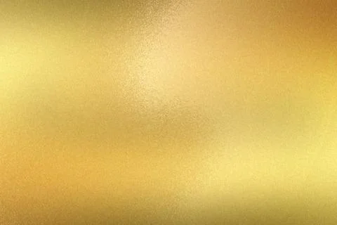 Texture of brushed gold metallic sheet, abstract background Stock Photos