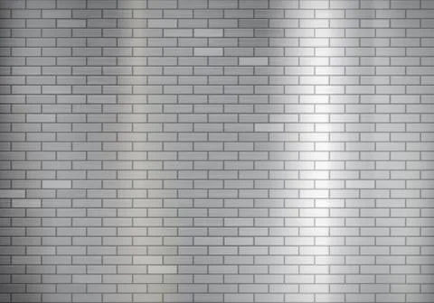 Texture brushed metal plate with pattern Stock Illustration