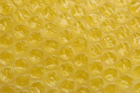 Texture of bubble wrap as background, top view Foto stock