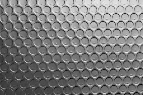 Texture of bubble wrap as background, top view Stock Photos