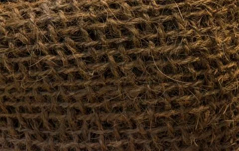 Texture burlap background Stock Photos
